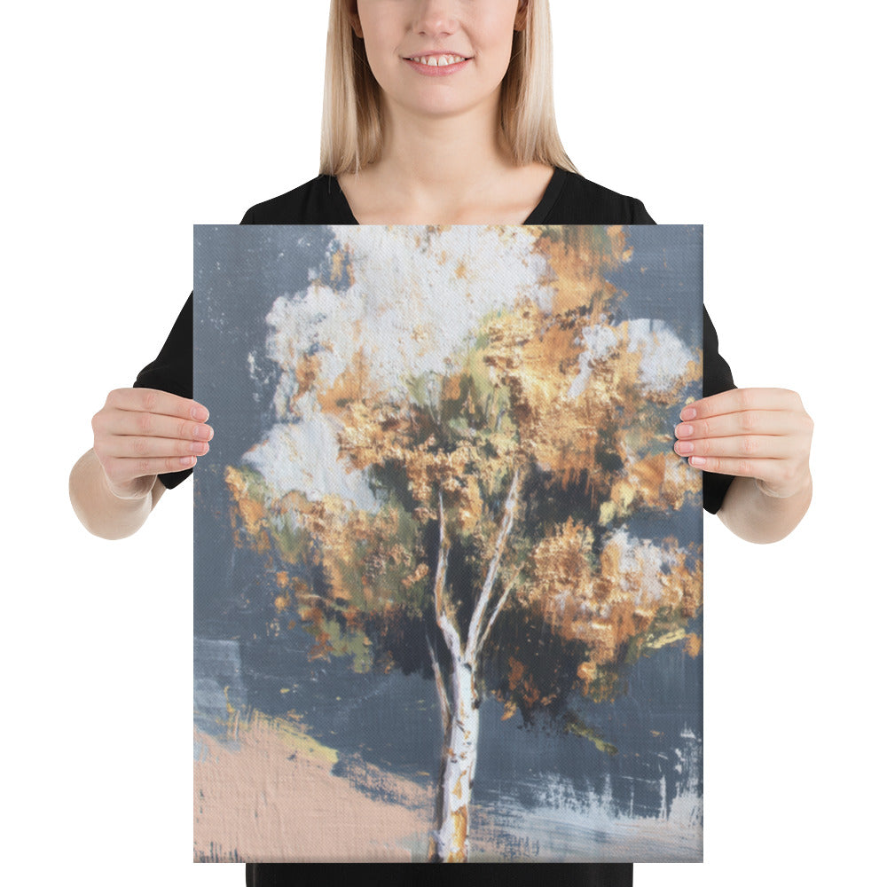 Twilight Tree Glow - 16x20 Gallery Wrapped