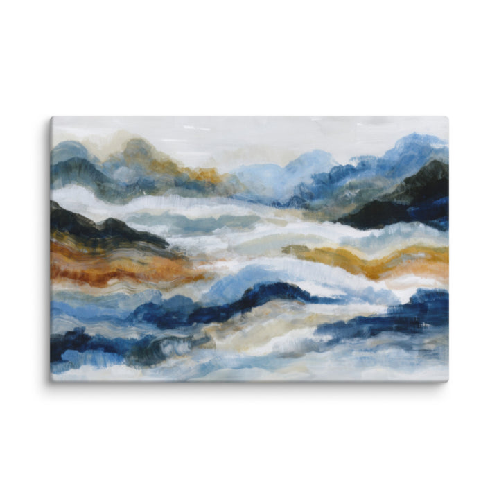 Misty Ridge Layers - Wall Display