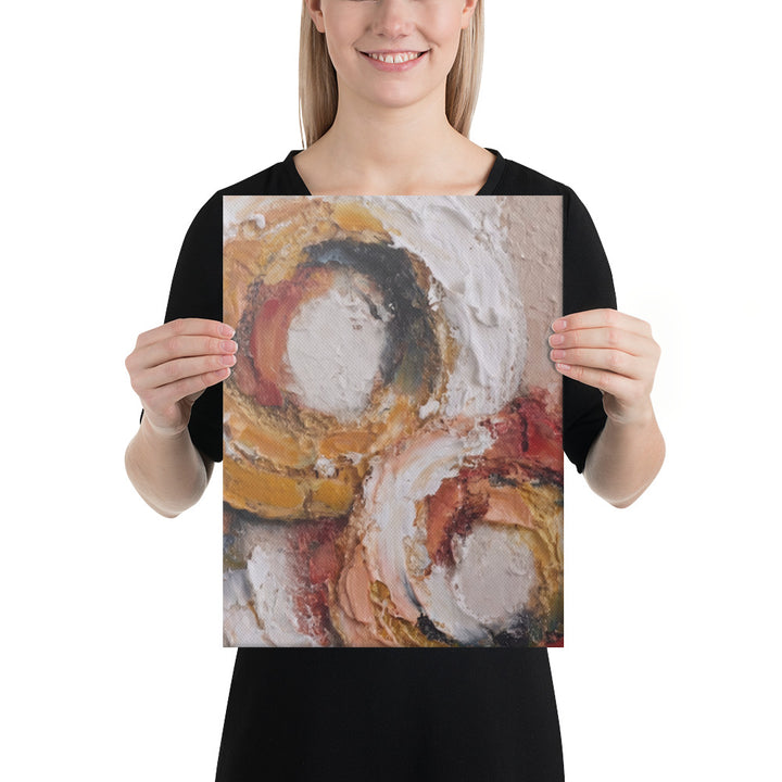 Sandstone Loops - 12x16 Gallery Wrapped