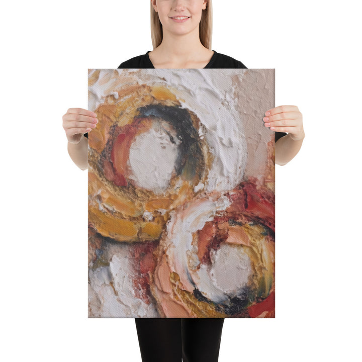 Sandstone Loops - 18x24 Gallery Wrapped