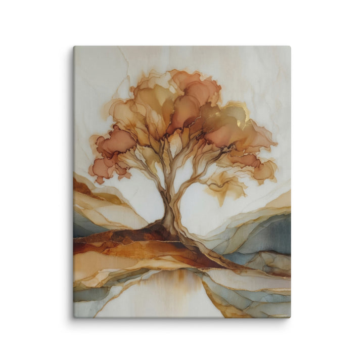Amber Strata Silhouette - Wall Display
