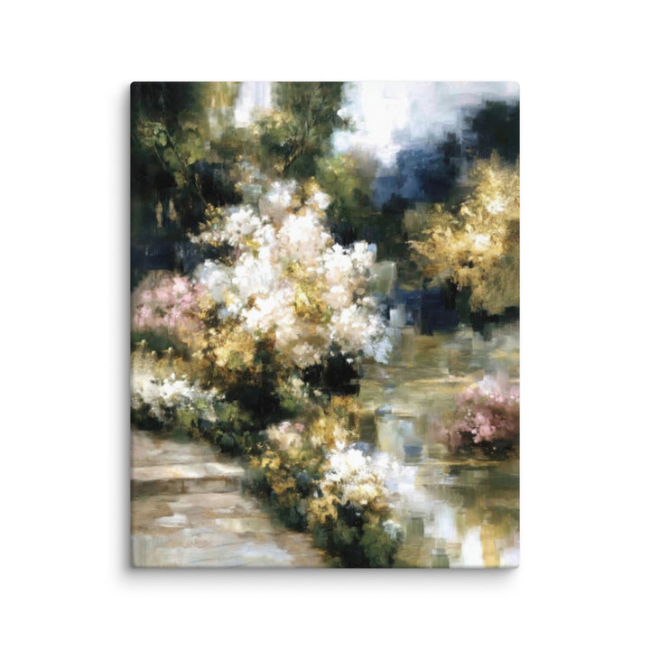 Golden Blossom Reverie - Wall Display