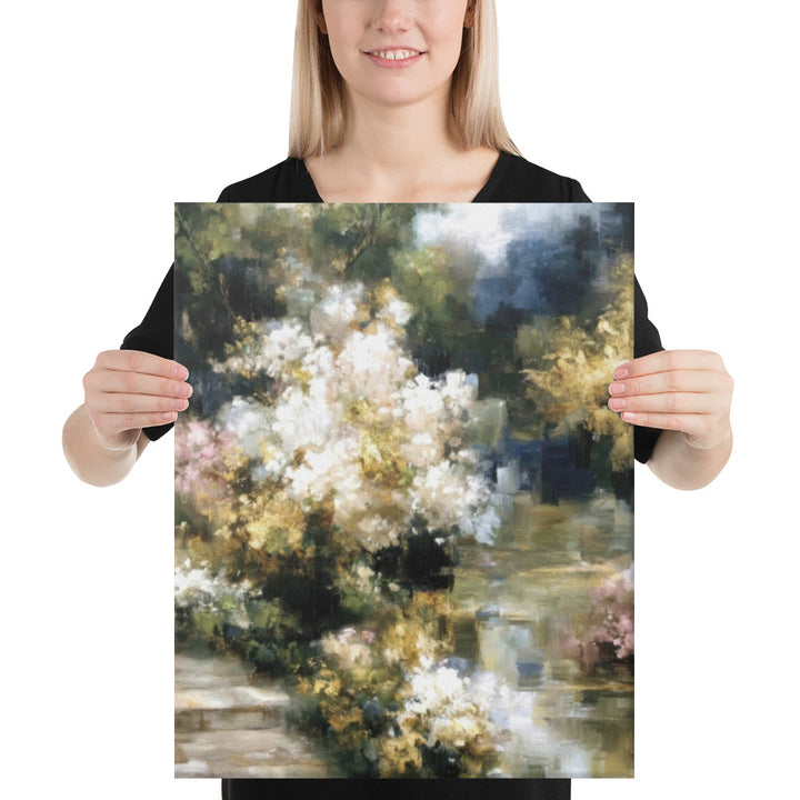 Golden Blossom Reverie - 16x20 Gallery Wrapped