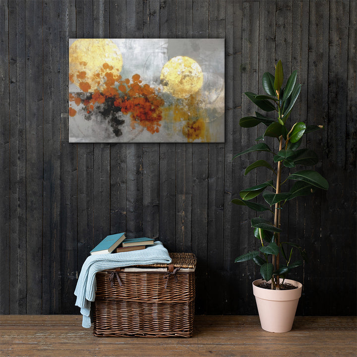 Golden Orb in Room Setting