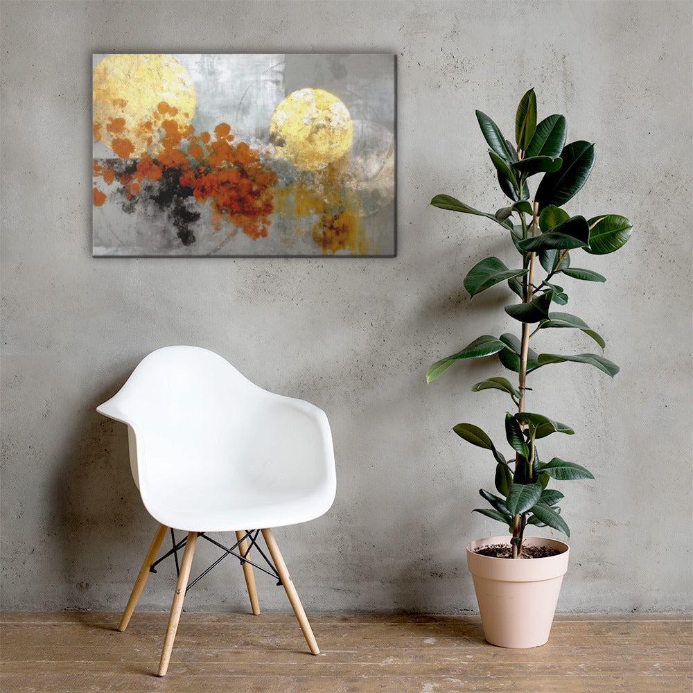 Golden Orb in Room Setting