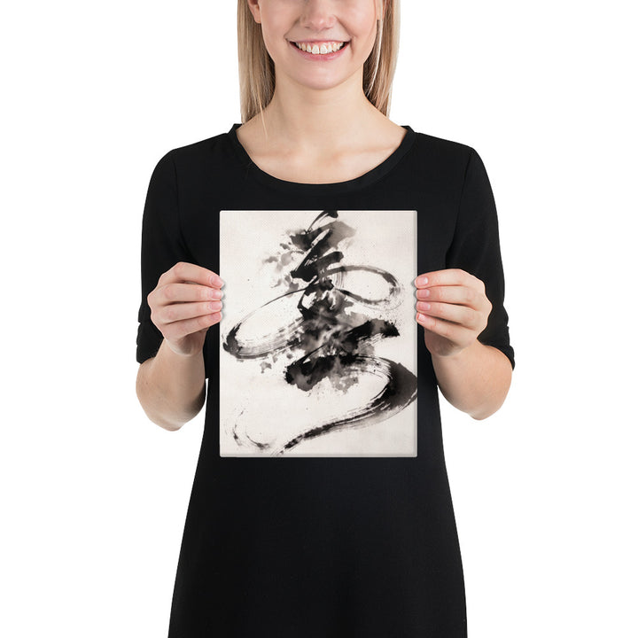 Ink Brush Flow - 8x10 Gallery Wrapped