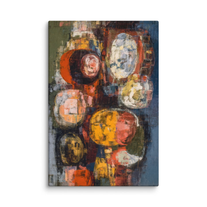 Mustard Rust Harmony - 20x30 Gallery Wrapped