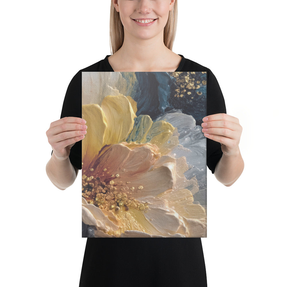 Midnight Bloom - 12x16 Gallery Wrapped