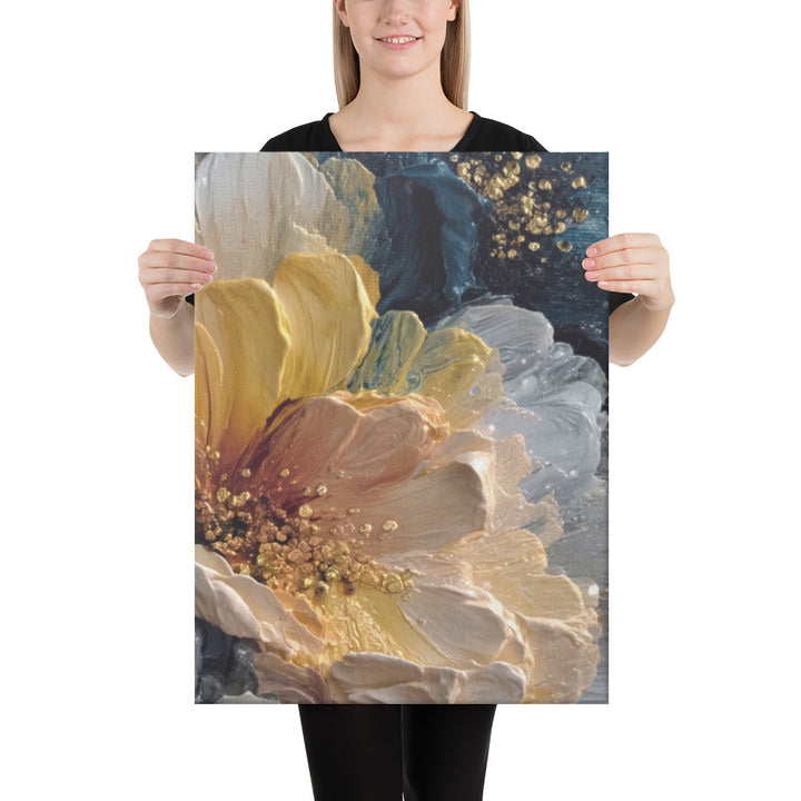 Midnight Bloom - 18x24 Gallery Wrapped