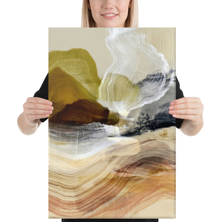 Veiled Earth Horizons - 16x24 Gallery Wrapped