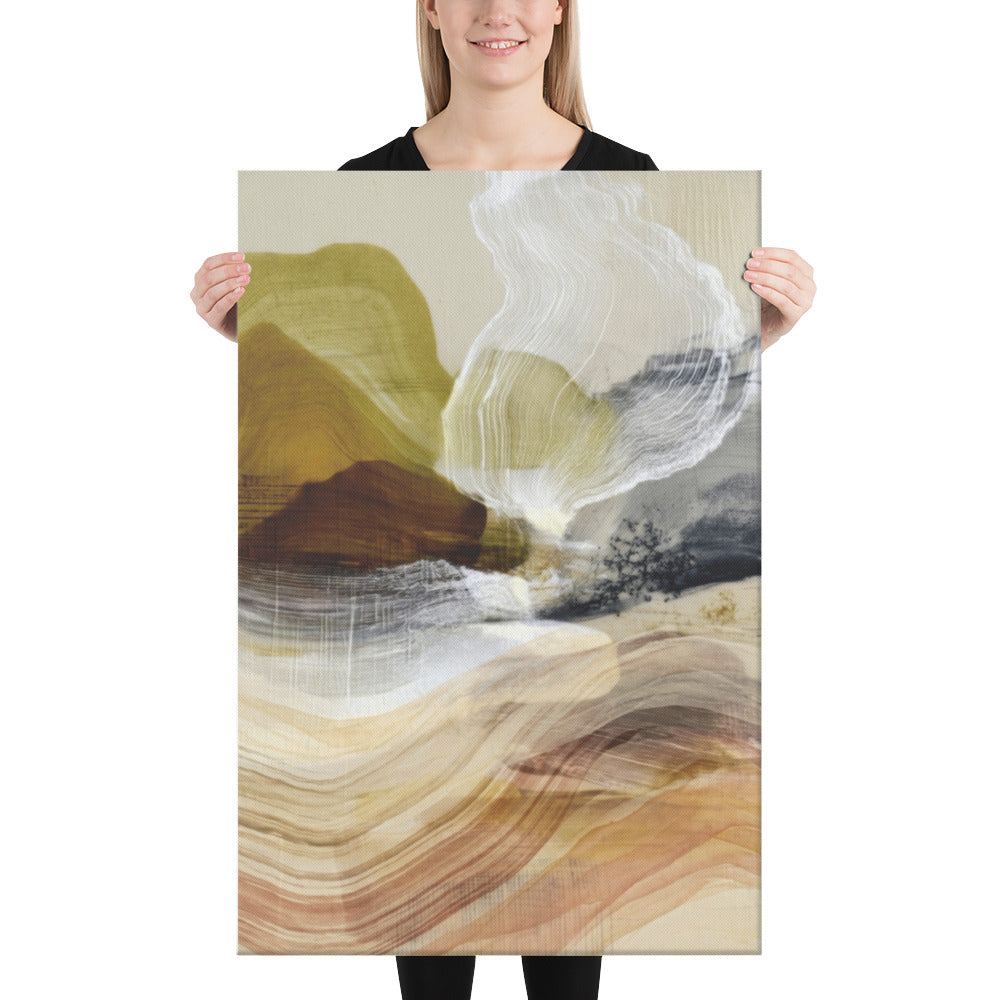 Veiled Earth Horizons - 24x36 Gallery Wrapped