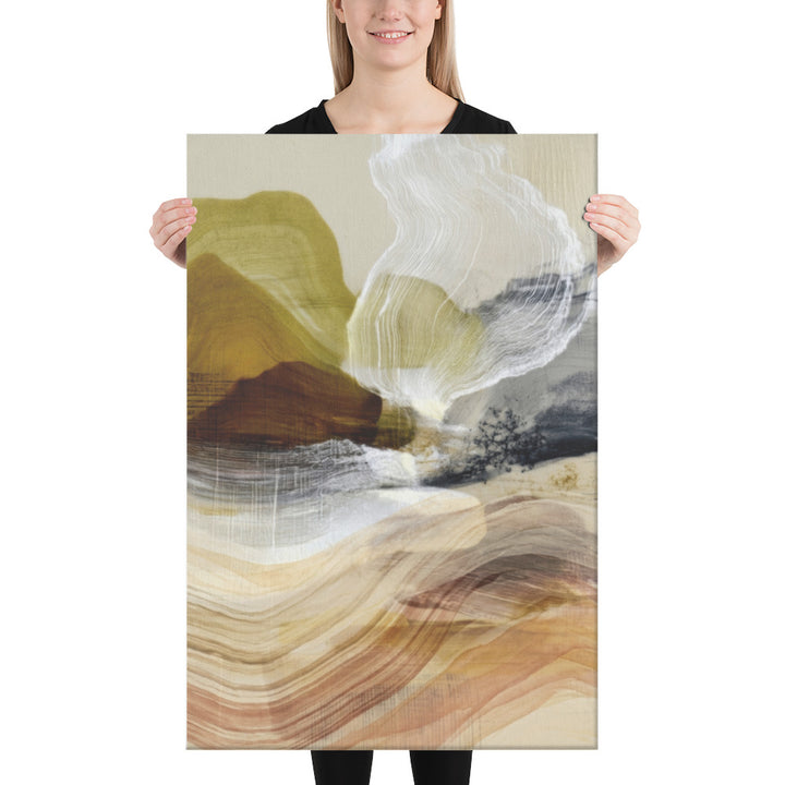 Veiled Earth Horizons - 24x36 Gallery Wrapped