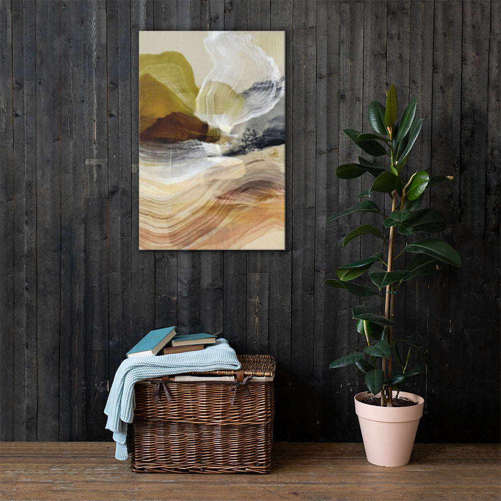 Veiled Earth Horizons in Room Setting