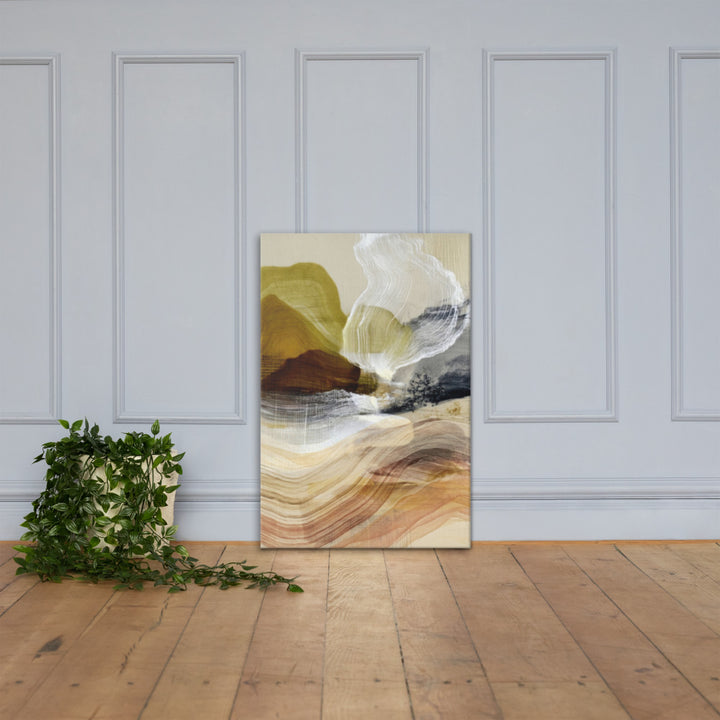 Veiled Earth Horizons in Room Setting